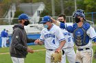 Baseball vs CGA  Wheaton College Baseball vs Coast Guard Academy during game two of the NEWMAC semi-finals playoffs. - (Photo by Keith Nordstrom) : Wheaton, baseball, NEWMAC